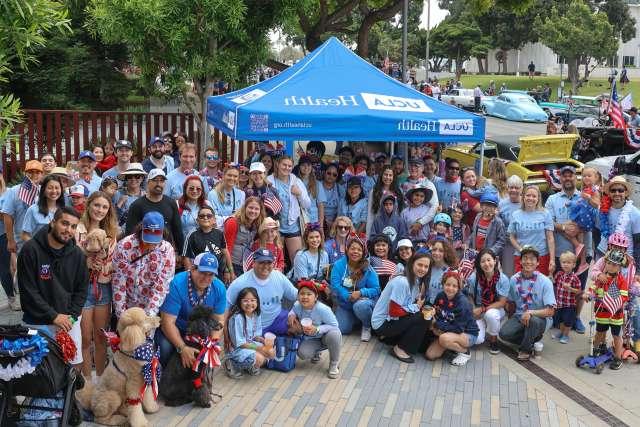 UCLA Health employees celebrate 4th of July at community event
