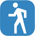 UCLA walks app icon